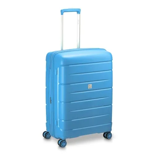 MODO by Roncato Hartschalen-Trolley Starlight 3.0 - Koffer aus robustem Polypropylen mit 4 Rollen, erweiterbar auf 32 cm und ausgestattet mit TSA-Schloss für maximale Sicherheit und Komfort auf Reisen.