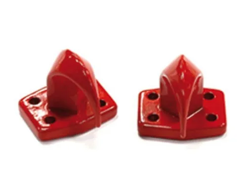 Amewi 010-80129R-L Crawler/ Auto 1:10 Haken rot groß 2 Stück