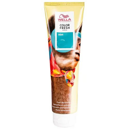 Wella Color Fresh Mint Haarmaske 150ml für coloriertes Haar, parabenfrei