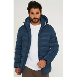 SOULSTAR Herren Winterjacke S2KUPWARA – Warme Pufferjacke mit abnehmbarer Kapuze - Funktionsjacken: Diese stilvolle Steppjacke bietet optimalen Schutz vor Kälte und Wind, ideal für kalte Tage. Mit praktischen Taschen und flexibler Kapuze ist sie der perfekte Begleiter.