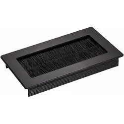 So-tech - 2 X Sotech Kabeldurchlass Tondo Schwarz Eloxiert Länge 100 Mm
