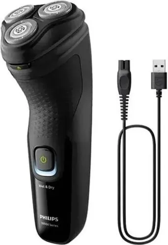 Philips Tragbarer Rasierer PQ888/06 - Haarentfernung, kompakt und leistungsstark für eine gründliche Rasur unterwegs, ideal für Reisen.