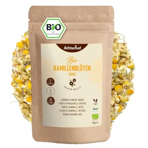 Kamillenblüten getrocknet Bio 500g von Vom Achterhof