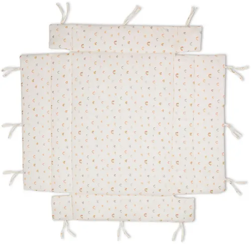 Fillikid Laufgittereinlage Jersey, Rainbow beige von Fillikid