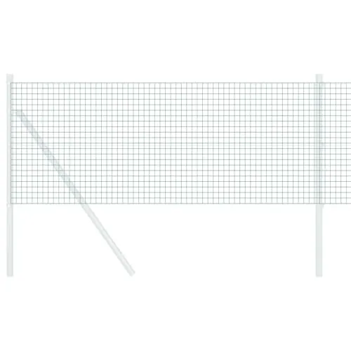 vidaXL Geschweißter Drahtzaun Grün 0.8 x 25 m