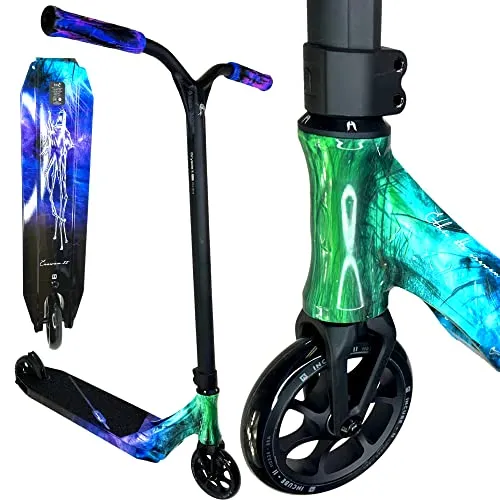 F26 Ethic DTC Erawan V2 M 85cm Stunt-Scooter - Stuntscooter mit leichtem Aluminium-Deck, optimierter Bremsleistung und maximaler Wendigkeit für Kinder und Freestyle-Enthusiasten.