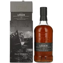 Ledaig 18 Years Old Single Malt Scotch Whisky 46,3% Vol. 0,7l - Whisky, vollmundiger Geschmack mit rauchiger Note, perfekt als Geschenk in edler Geschenkbox.