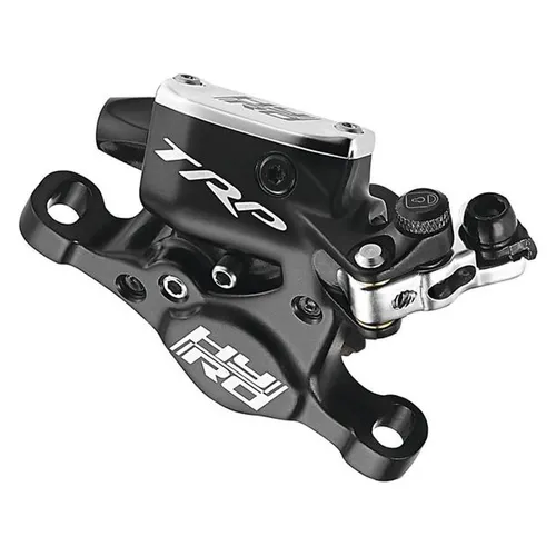 HY/RD-Scheiben-Straßenbremse – Mechanisch/Hydraulisch – Schwarz - Fahrradbremsen mit offenem Hydrauliksystem für CX und Rennräder, selbstjustierende Hybridkolben für optimalen Belagverschleiß, Adapter und Rotor separat erhältlich.