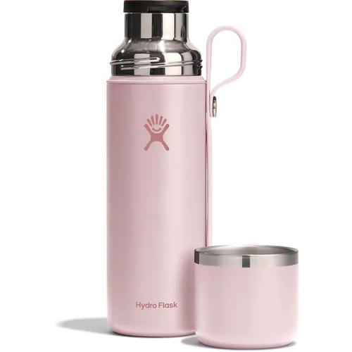 Hydro Flask Hot Flask & Cup 828ml - Pink Rosa, Thermosflasche für heiße Getränke - Thermobehälter mit doppelwandiger Vakuumisolierung, hält Getränke bis zu 12 Stunden heiß und ideal für unterwegs.