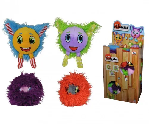 Simba 105951501 - Furlocks große Plüschmonster - NEU - 20 cm - XXL Plüsch-Kugel