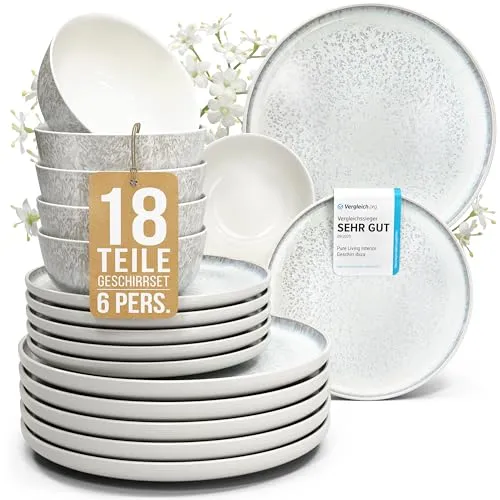 Geschirrsets Beige von PURE LIVING INTERIOR DESIGN