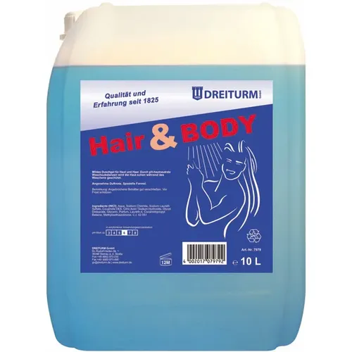 Dreiturm Hair and Body Duschgel und Shampoo 10 L