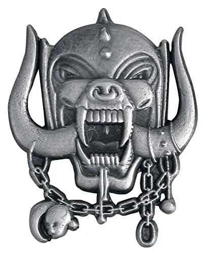Motörhead Metal Warpig Unisex Pin grau Zinklegierung Band-Merch, Bands