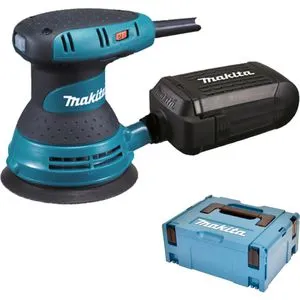 Makita BO5031J Exzenterschleifer 125 mm im MAKPAC - langlebig und robust, ideal für professionelle Anwendungen und Heimwerker