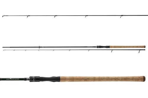 DAIWA Wilderness Spin 2,85m 8-28g - Ideal für Meerforellen - Angelruten für Sea Trout mit weicher Spitze und HMC+ Kohlefaserblank, perfekt für leichte Köder im flachen Wasser und hohe Wurfweiten.