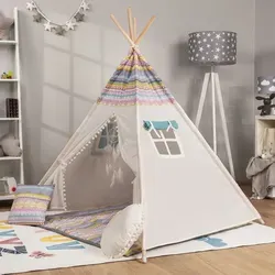 Tipi Kinderzelt für das Spielzimmer – Robust & Stilvoll von Paco Home