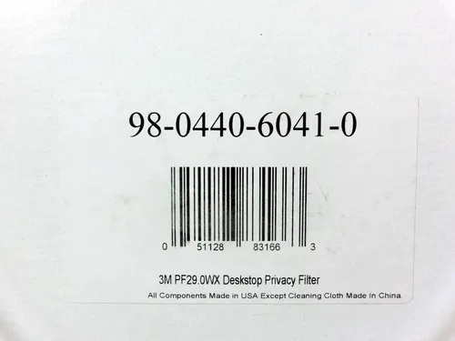 3M PF29.0WX Blickschutzfilter 29
