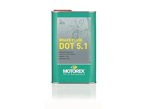 Shimano Motorex Brake Fluid DOT 5.1 - Radsportzubehör für optimale Bremsleistung, temperaturbeständig und besonders geeignet für leistungsstarke Bremsanlagen.