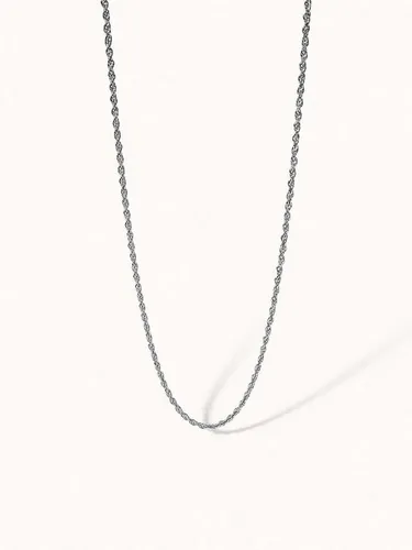 Purelei® Fine Vintage Kette – Elegante Edelstahl-Halskette in Roségold oder Silber - Filigrane Kette mit gedrehtem Design, ideal für Layering und elegante Styles. Hochwertiger Edelstahl, wasserfest, verstellbar von 40–45 cm – ein stilvolles Accessoire für jeden Anlass.