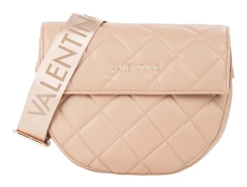 Valentino Bags Bigs Umhängetasche Damen - Beige - Elegante Umhängetasche aus hochwertigem Lederimitat, ideal für den Alltag. Stilvoll und praktisch, perfekt für jedes Outfit.