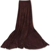 Bestgoodies Mikrofaser Decke Braun Schokobraun 130 x 170 cm