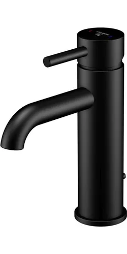 Steinberg Serie 100 Waschtischarmatur 1001755S - Waschtischarmaturen in Matt Black, mit Keramikkartusche für langlebige Nutzung und elegantes Design, ideal für moderne Bäder.