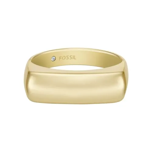 Fossil Damen-Siegelring Heritage D-Link Glitz von Fossil