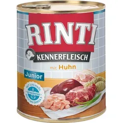 Rinti Hunde-Nassfutter Kennerfleisch Junior Huhn 800 g