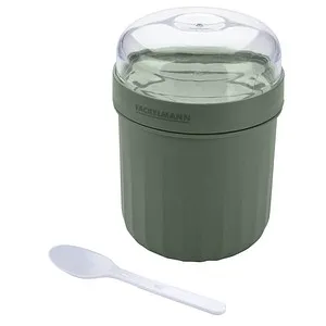 FACKELMANN Speisebehälter Müsli To Go grün/weiß 0,5 l