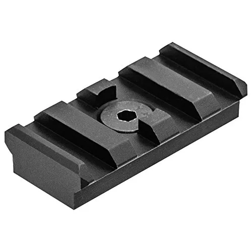 UTG PRO M-LOK(R) Picatinny Schienenprofil, 4 Schlitze, Schwarz