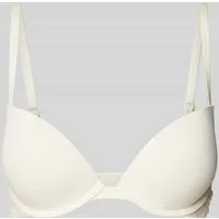 Calvin Klein Underwear Push-up-BH mit Logo-Print in beige von Calvin Klein