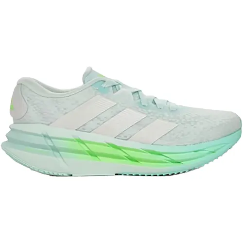Adidas ADISTAR 4 Damen - Leistungsstarker Laufschuh in Grün - Laufschuhe für Damen mit leichter, reaktiver Zwischensohle für optimale Dämpfung und atmungsaktivem Obermaterial. Ideal für Komfort und Stabilität bei jedem Lauf.