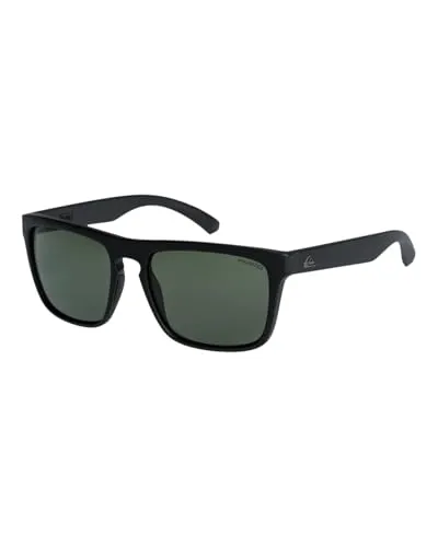 Quiksilver Ferris P - Polarisierte Sonnenbrille für Männer - Sportbrillen mit 57 mm Gläsern, aus recycelten Materialien und Gummipolstern für optimalen Tragekomfort und Umweltschutz.