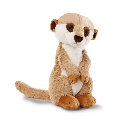 NICI Sitzendes Kuscheltier Erdmännchen 30 cm beige weiß