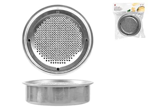 Home 2544716 Reibe rund Bari, Aluminium, 16 cm