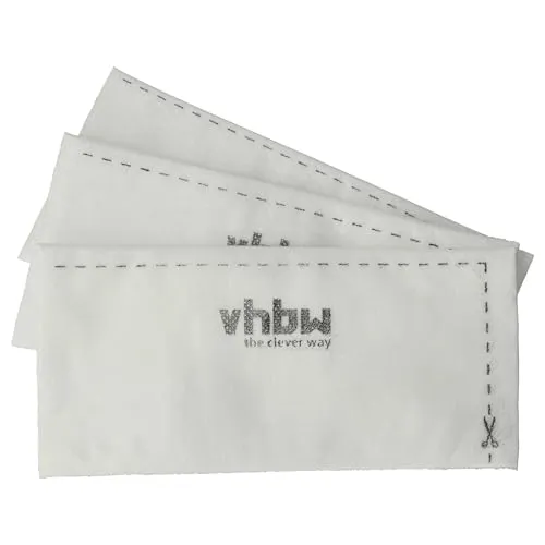 vhbw 3X Staubsaugerfilter Ersatz für Miele SF-SAC20, SF-SAC30, 3944711 für Staubsauger - Abluftfilter Weiß