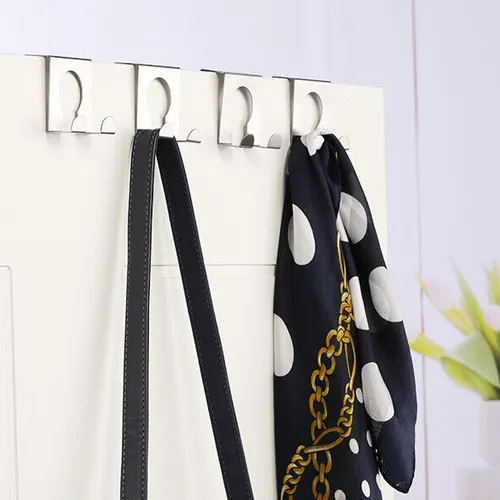 Türhaken 4er - Set Maße: je ca. 5,1 x 4,5 x 5,1cm