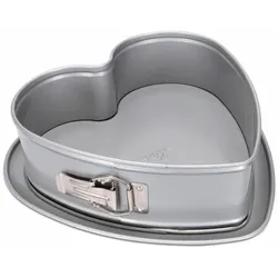 Städter 661844 Springform, Herzform aus Metall - Klassische Herzform für besondere Anlässe, mit langlebiger Beschichtung für müheloses Lösen der Kuchen und temperaturbeständig bis 250 °C.