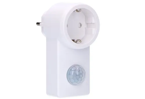 LED's light Bewegungsmelder 0190116 Steckdosenadapter, mit Bewegungsmelder 120°