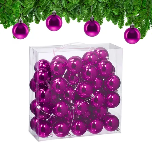 Weihnachtskugeln Christbaumschmuck Weihnachtsbaumkugeln Baumschmuck 50er Set