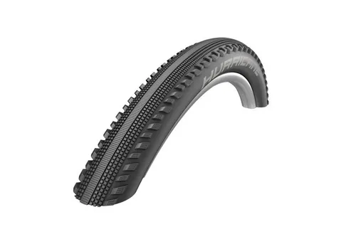 Schwalbe Reifen 26 x 2,1 Hurricane Race Guard Reflex - Fahrradreifen mit stabilen Schulterstollen für exzellenten Grip auf Wald- und Schotterwegen, ideal für leichtes Gelände und schnelle Fahrten auf Asphalt.