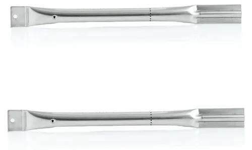 BBQ-Toro Edelstahl Universal Gasgrill Brenner (2 Stück), 41,7 x 4 cm, Brenner für Gasgrill