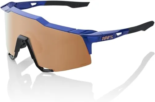 100% MTB-Sportbrille Speedcraft Schwarz in blau von 100%