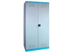 Güde Umweltschrank Typ II, 40695, lichtgrau - Bohrmaschinen - Sicherer Umweltschrank mit 4 flüssigkeitsdichten Wannenböden für die Aufbewahrung wassergefährdender Stoffe, abschließbar und optimal belüftet.