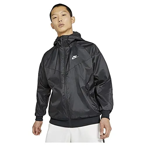 NIKE JACKE SPORTSWEAR HERITAGE - Schwarz - S (US) - Funktionsjacken für Herren, stylisches Design und hohe Funktionalität für Sport und Freizeit.