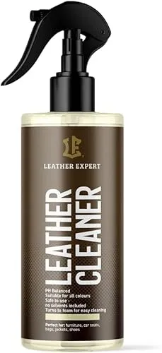 Lederreiniger 500 ml Ohne Alkohol - Leder Cleaner für Jede Glattleder - für Auto, Sofa - Antistatisch Leather Cleaner Gerüche neutralisieren - Biologisch Abbaubare Formel