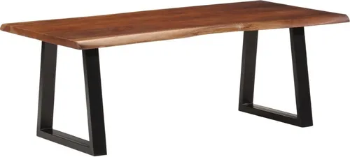 Maison Exclusive Couchtisch Honigbraun 110x55x40 cm aus Akazienholz