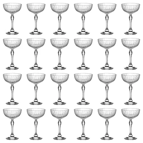 Bormioli Rocco America '20S Champagner -Cocktailunterschauder - 230ml - Klar - Pack Von 24