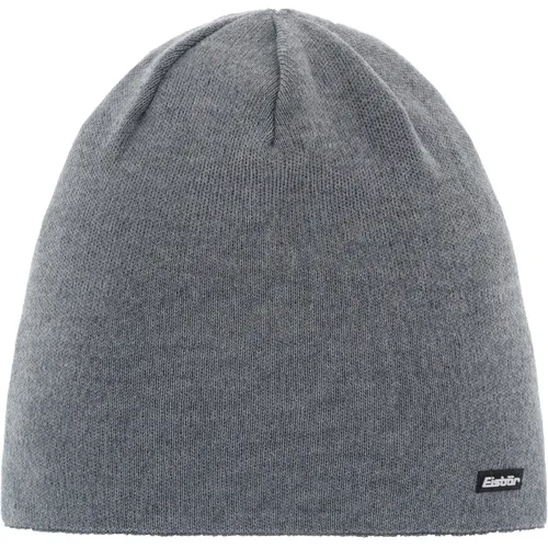 Eisbär Ogle OS Mütze graumele (006) one - Mütze für den Laufsport, ideal für kalte Tage mit warmem Fleece-Innenband und atmungsaktivem Materialmix aus Merinowolle und Polyacryl.