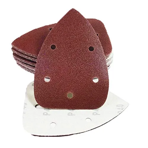 Stück Craft-Equip Schleifdreiecke Schleifpapier 150x100mm gemischte Körnung 50